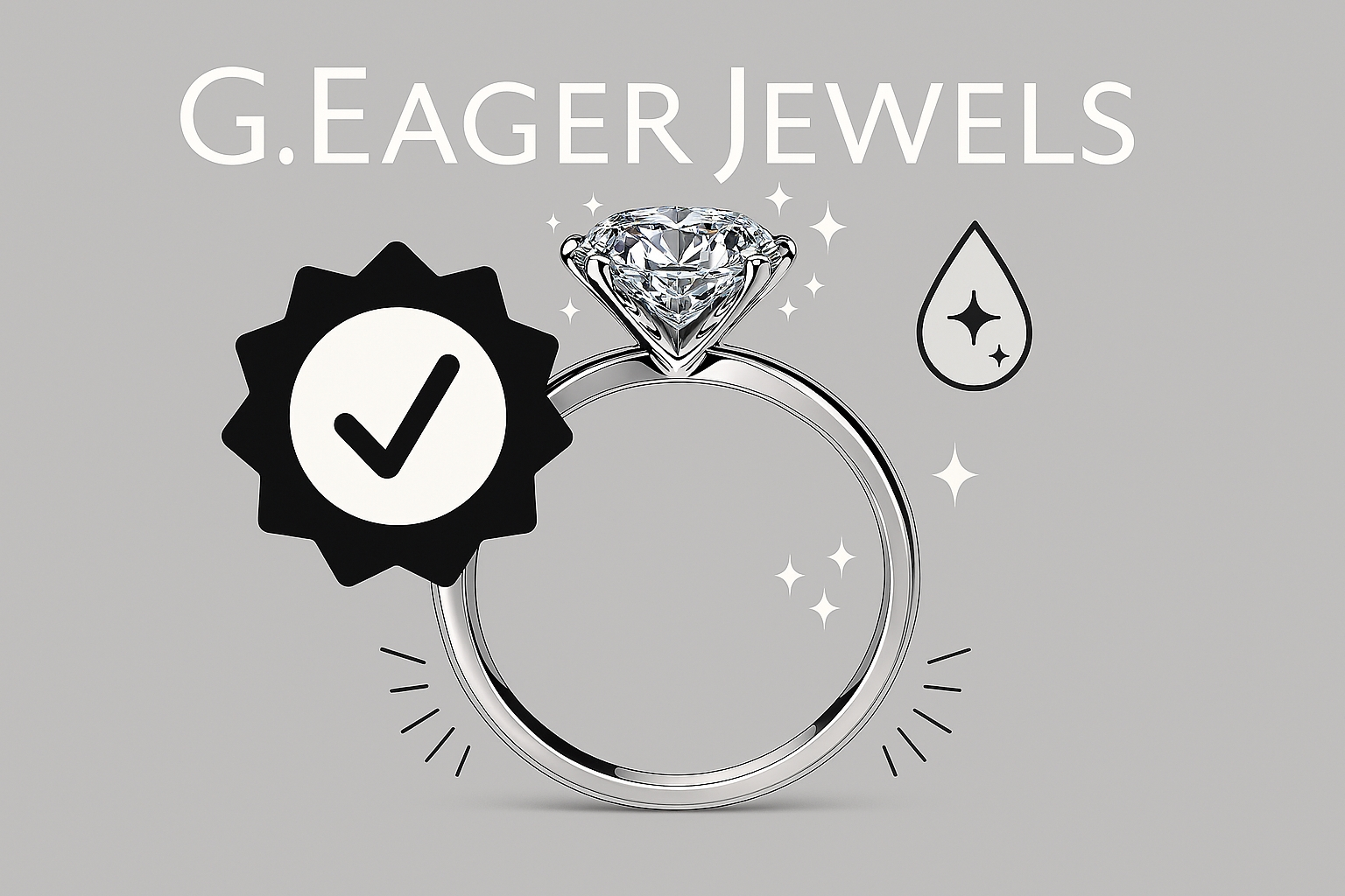 G.Eager Jewels jewelry warranty and care information